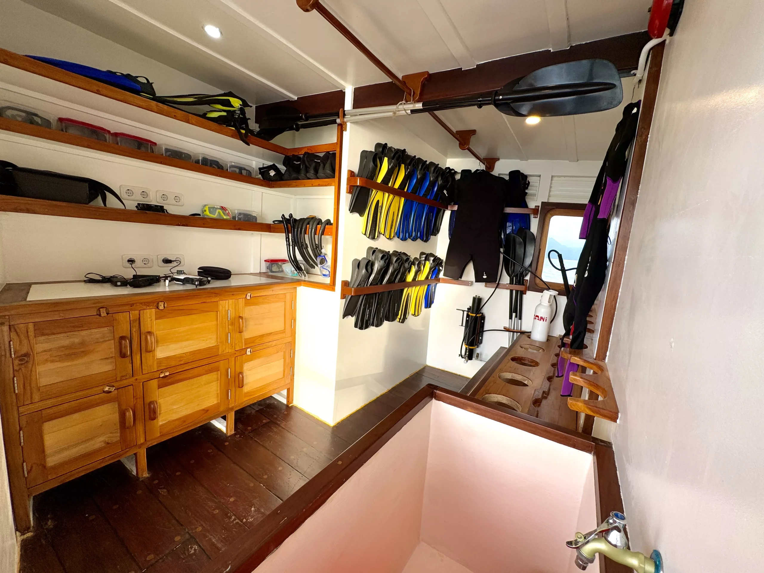 dive-room-with-complete-gear